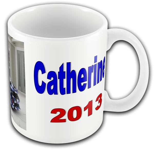 Personalized Photo & Text Mug - Image 2