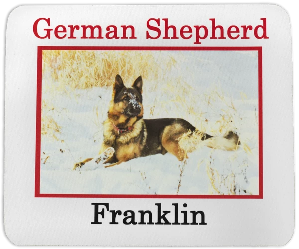 Personalized Computer Mouse Pad - Custom Text & Photo - Image 3