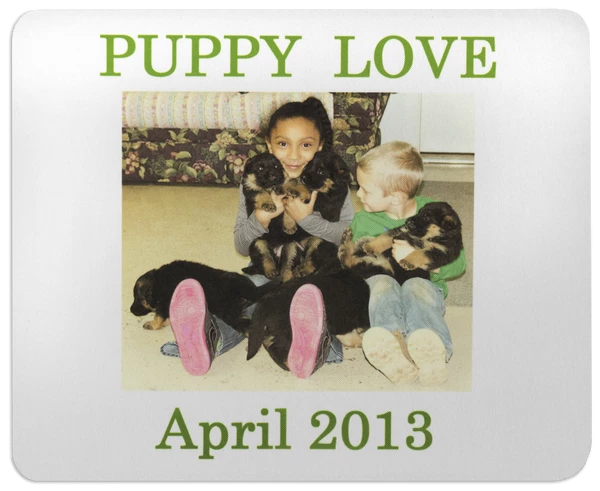 Personalized Computer Mouse Pad - Custom Text & Photo - Image 5