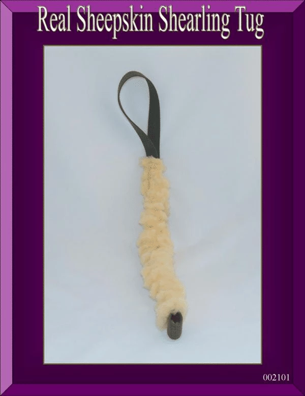 Real Sheepskin Shearling Tug - Image 3