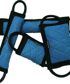 Blue Herringbone Set - All 4 Tugs