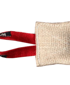 Jute Mini Tug W/ Squeaker 3.5x3.5