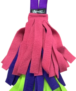 51 Fleece Tails Tug W/Squeaker Ball