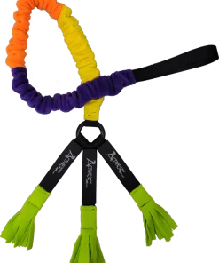 Fleece Bungee Tug W/Rubber Tails