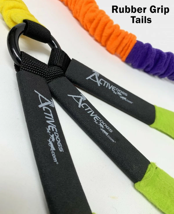 Fleece Bungee Tug W/Rubber Tails - Image 2