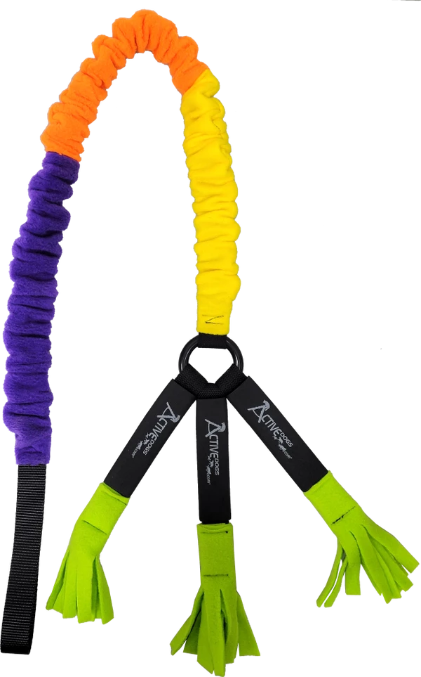 Fleece Bungee Tug W/Rubber Tails - Image 6