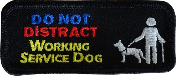 Embroidered Specialty Service Dog Patches - Image 16