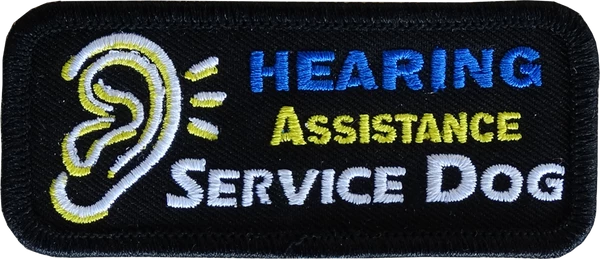 Embroidered Specialty Service Dog Patches - Image 17
