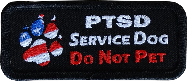 Embroidered Specialty Service Dog Patches - Image 19