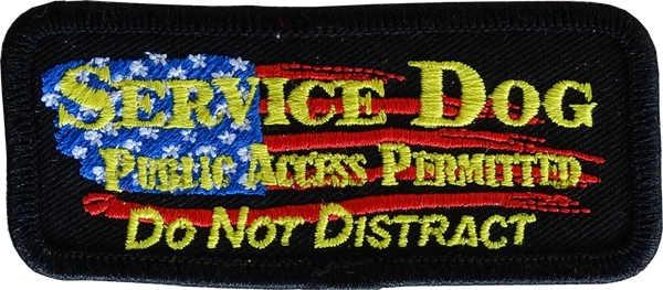 Embroidered Specialty Service Dog Patches - Image 21