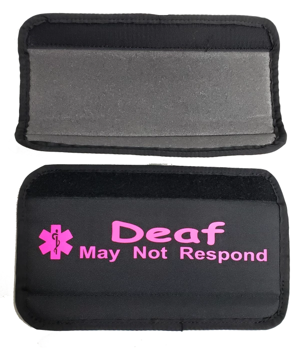 Custom Text Medical Alert Padded Seat Belt Cover - Image 4