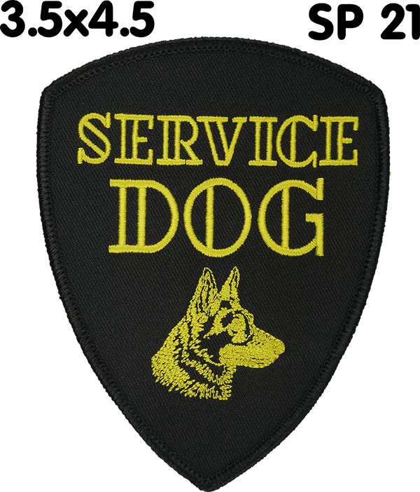 Embroidered Specialty Service Dog Patches - Image 23