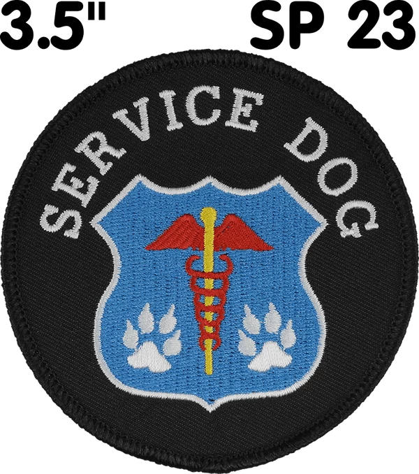 Embroidered Specialty Service Dog Patches - Image 25
