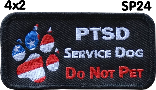 Embroidered Specialty Service Dog Patches - Image 26