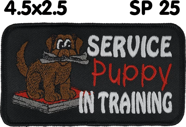 Embroidered Specialty Service Dog Patches - Image 27