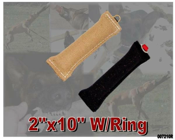 Bite Tugs W/Ring - Jute Or Suit Material 3x10 - Image 2