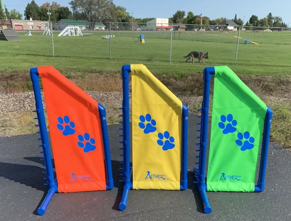 Agility Angled Wing Jump - Competition Size - Image 8