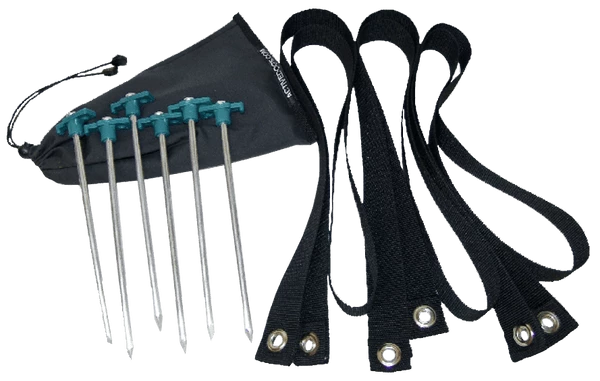 Strap & Stake Tie Down System