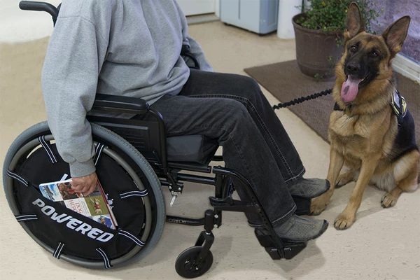 Wheelchair Spoke Guard Bag - Image 4