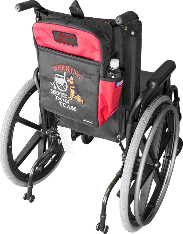 Embroidered Wheelchair Bag