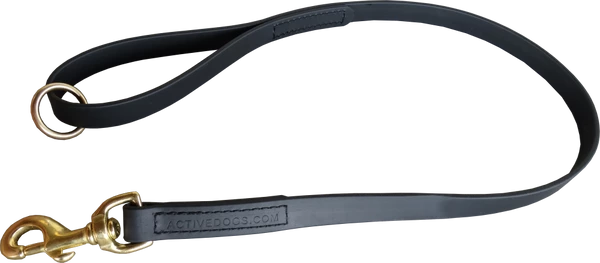 Tuff-Stuff Synthetic Leather Dog Leash With O-Ring