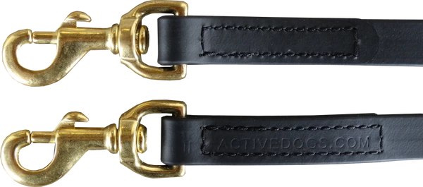 Tuff-Stuff Synthetic Leather Dog Leash With O-Ring - Image 2