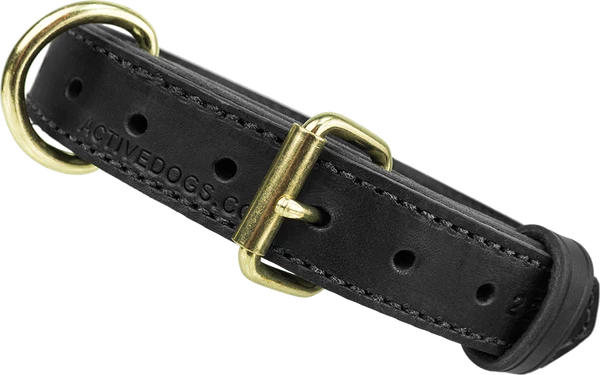 Military Spec Leather Dog Collar 1.25" - Image 3