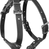 Small Dog Heavy Duty Leather Harness