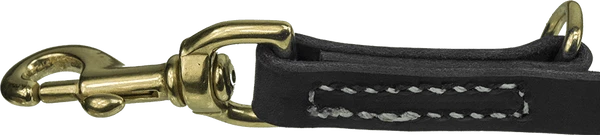 Floating Ring Leather Dog Leash 6' - Image 3