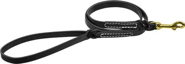 Braided Leather Dog Leash 1/2" - Image 2