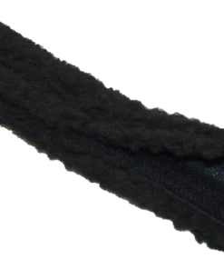 Black Sherpa Chest & Girth Strap Cover