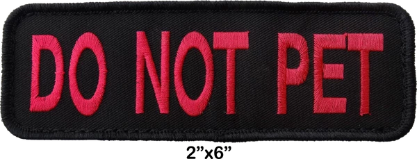 Custom ID Dog Collar Patch 2x6 - Image 6
