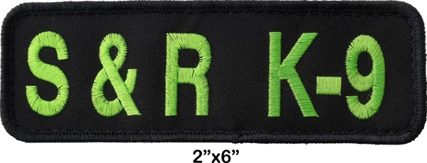 Custom ID Dog Collar Patch 2x6 - Image 11