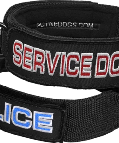 Embroidered Patch Dog Collar