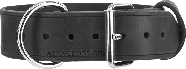 Leather Agitation Dog Collar 2" - Image 2