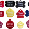 Engraved Aluminum Collar Tags [closeout]