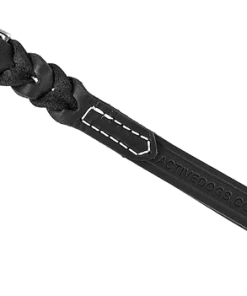 Braided Leather Pull Tab With Handle