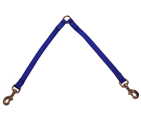 Leash 2 Dog Coupler 12" Long