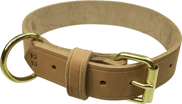 CaliberDog Leather Dog Collar 1.5"