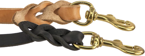 CaliberDog Braided Leather Leash 5.5' - Image 5