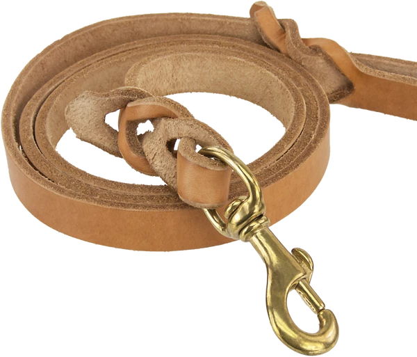 CaliberDog Braided Leather Leash 5.5' - Image 8