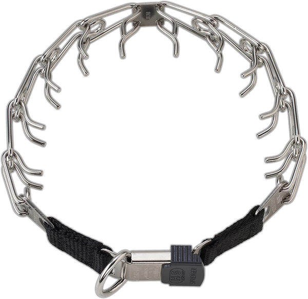 Herm Sprenger Stainless Steel Prong Collars With ClicLock Buckle