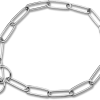 Herm Sprenger 4mm Chrome Fur Saver Collar