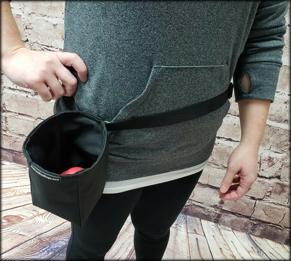 Nylon Reward Pouch W/ Adjustable Belt - Large - Image 3