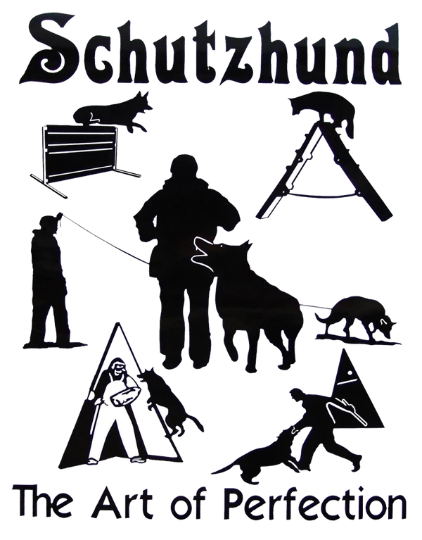 Schutzhund Collage Decals