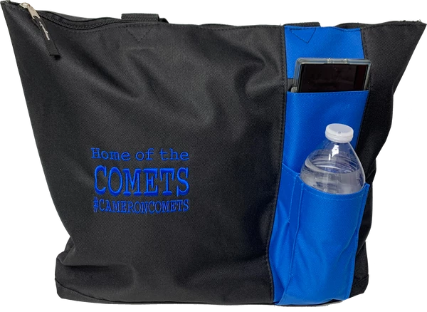 Personalized Zip Top Carry Tote - Image 2