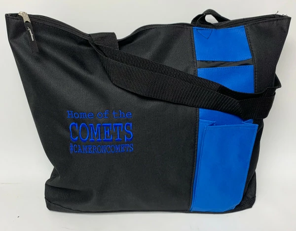Personalized Zip Top Carry Tote - Image 6