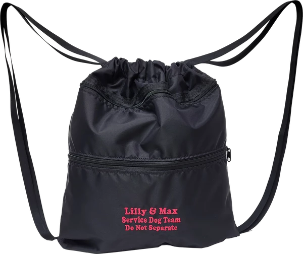 Custom Logo/Text Bag - Draw Cord Knapsack - Image 4