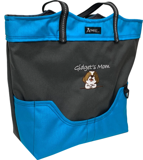 Custom Graphic Logo/Text 2-Tone Tote Bag - Image 18