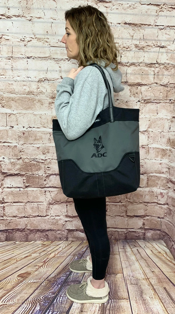 Custom Graphic Logo/Text 2-Tone Tote Bag - Image 15